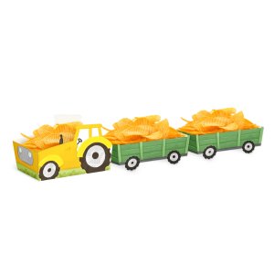 Snacksboxar - Bondgård - 3 st