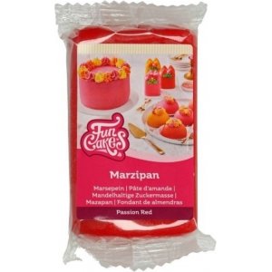 Marsipan - Passion Red - Funcakes