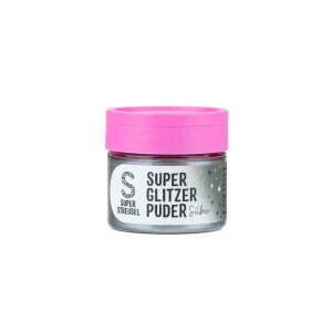 Ätbart glitter - Super Streusel- SuperLustreDust - Silver- 10 g