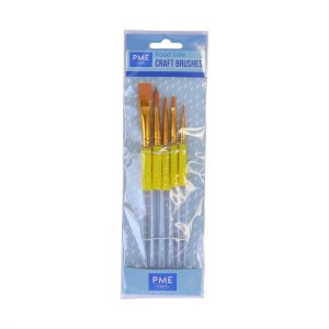 Dekorationspenslar för livsmedel - 5-pack - Normal - PME