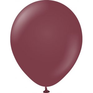 Ballonger enfärgade - Premium 30 cm - Burgundy - 10-pack