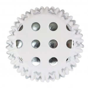 Muffinsformar - Prickiga - Metallic/Silver - 30-pack