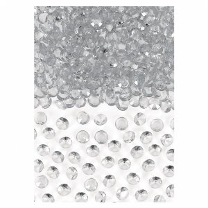 Diamantkonfetti - Mini - Silver - 28 gram