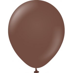 Ballonger enfärgade - Premium 30 cm - Chocolate Brown - 10-pack
