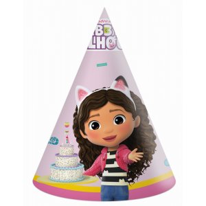 Partyhattar - Gabby´s Dollhouse - 6-pack