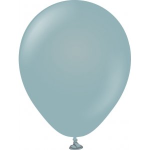 Miniballonger enfärgade - Premium 13 cm - Storm - 25-pack