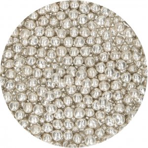 Mjuka silverpärlor - Mellan - Funcakes - 55 g