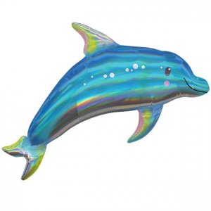 Folieballong - 75 cm - Delfin