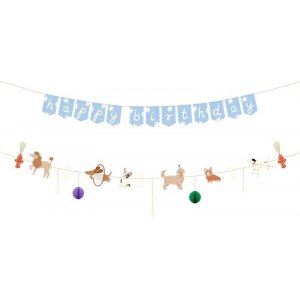 Girlang - Happy Birthday - Hundar- 2,1 m