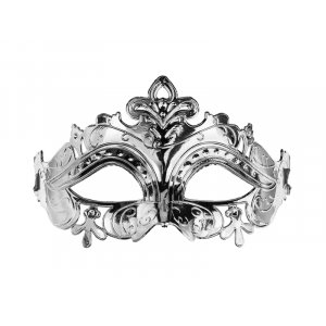 Karnevalmask - Silver