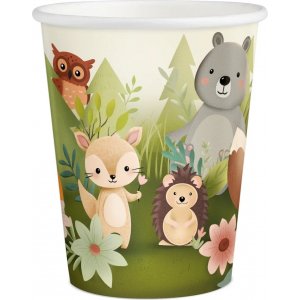 Pappmuggar - Skogens vänner - 6-pack