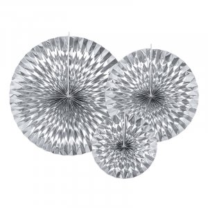 Pin Wheels - 3-pack - Silvermetallic