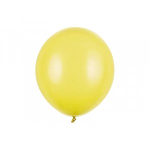 Ballonger enfärgade - Premium 43 cm - Pastel Gul - 25-pack