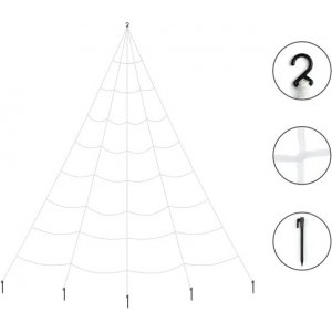 Spindelnät - 5 x 4 meter