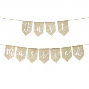 Jutevimpel - Just married