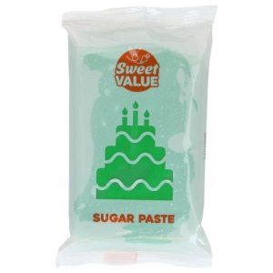 Sugarpaste/Sockerpasta - Grön - Sweet Value - 200 g
