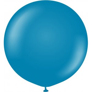 Ballonger enfärgade - Premium 90 cm - Deep Blue - 2-pack