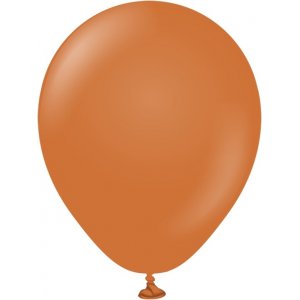 Miniballonger enfärgade - Premium 13 cm - Caramel Brown