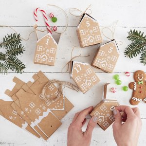 Adventskalender - Pepparkakshus