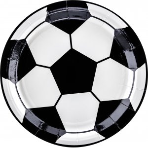 Desserttallrikar - Football Party - 6-pack