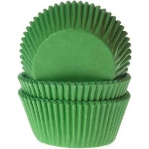 Muffinsformar - Gräsgröna - House of Marie - 50-pack