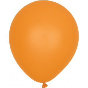 Ballonger enfärgade - Premium 45 cm - Orange