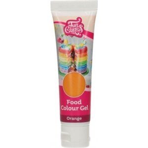 Färggel - Orange- Funcakes - 30 g