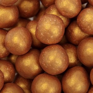 Sockerpärlor - Guld - 8 mm - PME - 74 g