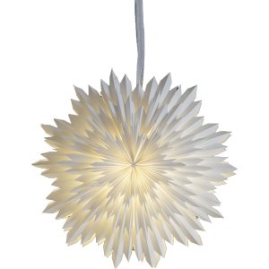 Julstjärna - ICE 50 cm - Vit