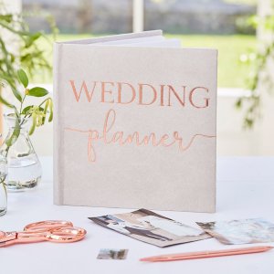 Wedding planner - Grå/Roséguld