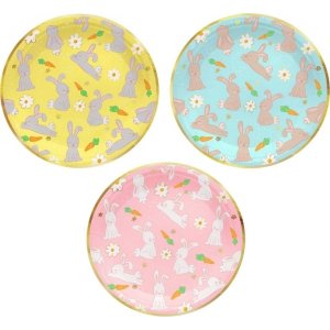 Papptallrikar - Kaniner - 6-pack