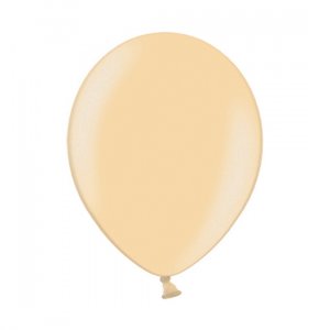 Ballonger - Metallic - Aprikos - 10 st