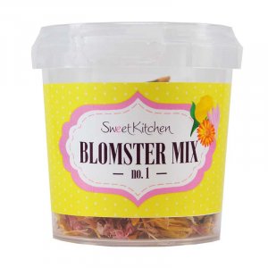 Ätbara äkta blommor - Mix Gul/Rosa - SweetKitchen - 5g