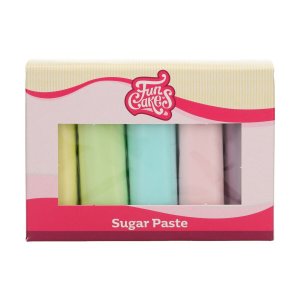 Sugarpaste/Sockerpasta - Mixpack - Pasteller - FunCakes - 5x100g