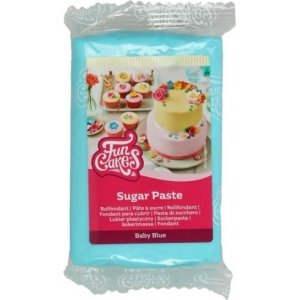 Sugarpaste/Sockerpasta - Baby Blue - FunCakes - 250 gram