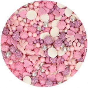Strösselmix - Prinsessmix - FunCakes - Stor burk 180 g