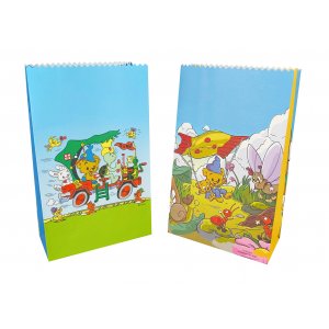 Godispåse 12x20cm - 8st - Bamse Natur