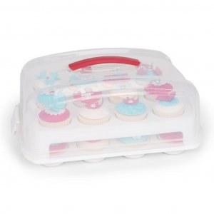 Cupcakebox med handtag - Patisse