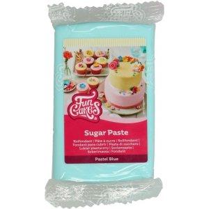 Sugarpaste/Sockerpasta - Pastel Blue - FunCakes - 250 gram
