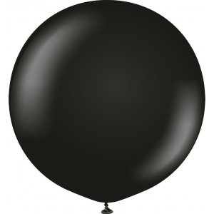 Ballonger enfärgade - Premium 60 cm - Black