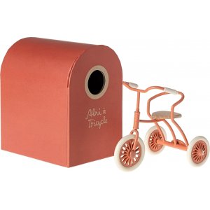 Trehjuling med hus - Maileg - Coral