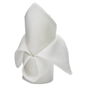 Tygservetter - 25 st - 35x35 cm - Vita