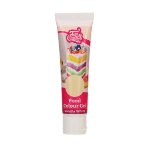 Geléfärg - Vanilla White - Funcakes - 30 g