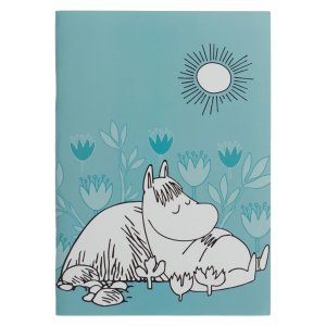 Anteckningsbok - Blå - Mumin - A5
