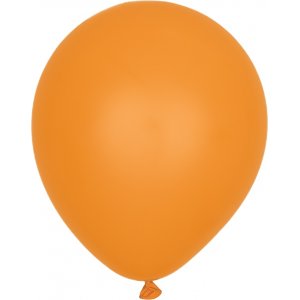 Miniballonger enfärgade - Premium 13 cm - Orange