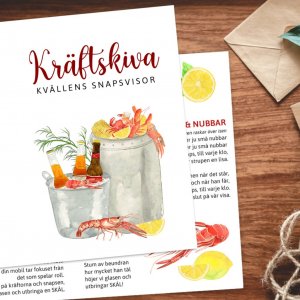 Kräfthäfte - Snapsvisor - 6-pack