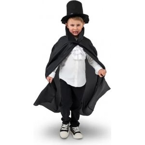 Halloweenkostym - Draculadräkt - Barn - Strl 116-128