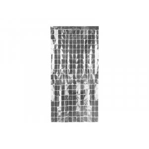 Draperi/Bakgrund - Solid - Silver - 1 x 2 m
