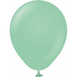 Miniballonger enfärgade - Premium 13 cm - Mint Green