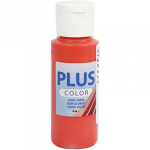 Hobbyfärg - Brilliant Red - 60 ml